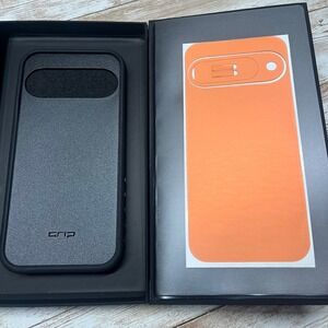 dbrand Grip Phone Case Orange Metal Skin for Google Pixel 10 10 Pro New Open Box